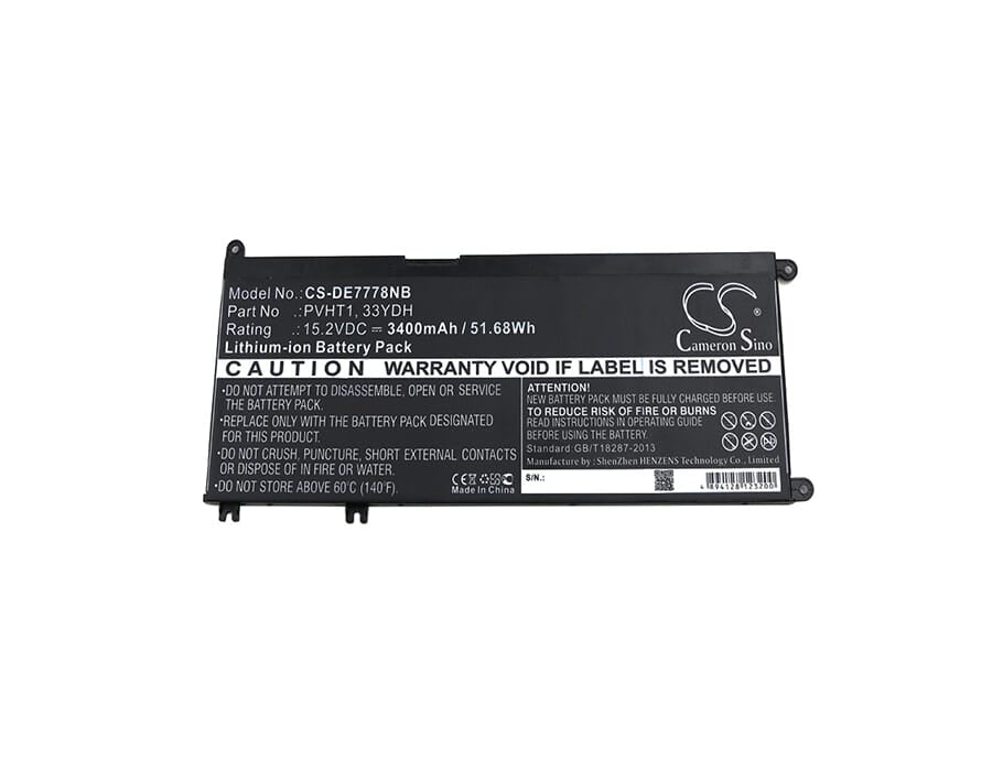 Batterie d'ordinateur portable 3400 mah