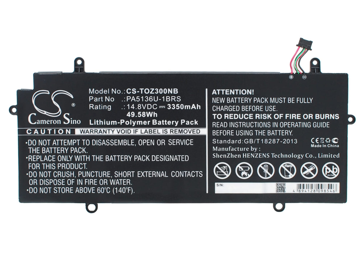 Batterie de remplacement pour ordinateur portable 3350 mah