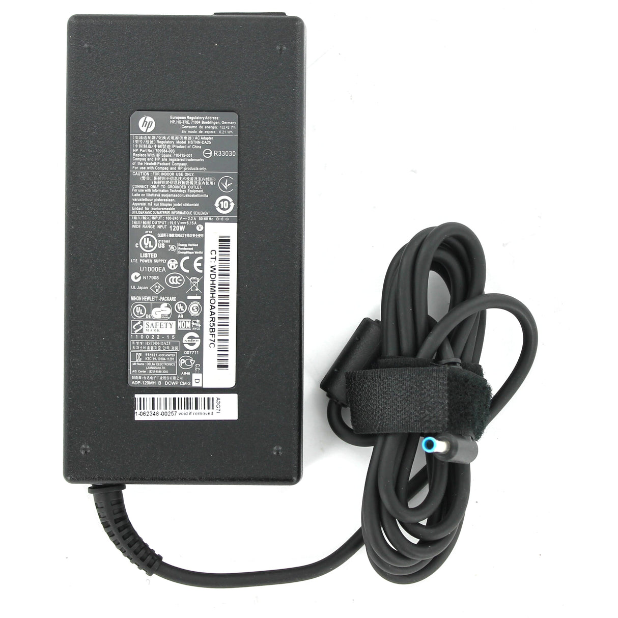 Adaptateur AC pour ordinateur portable HP 120W