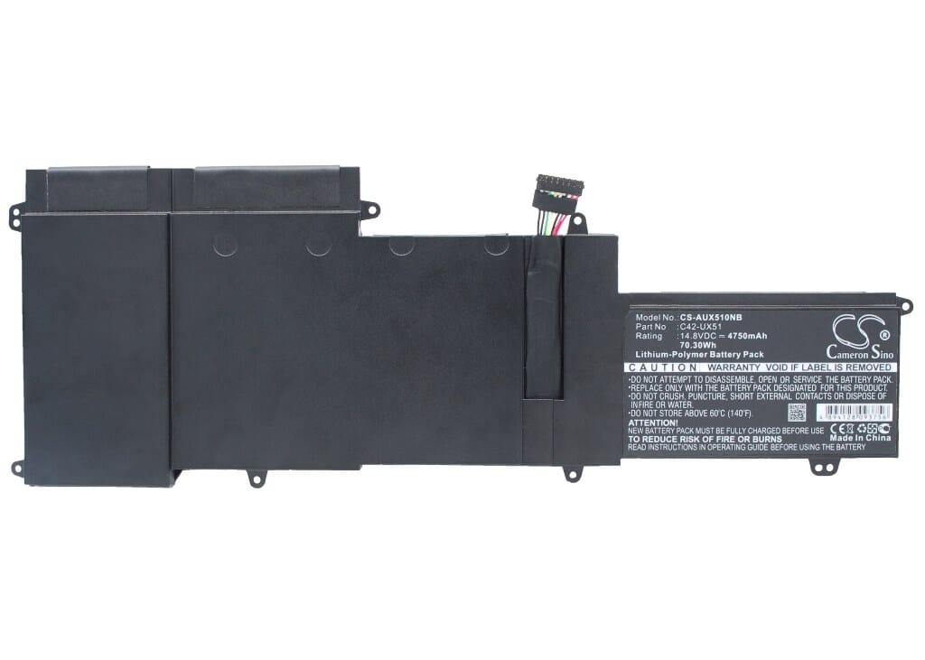 Batterie de remplacement pour ordinateur portable 4750 mAh