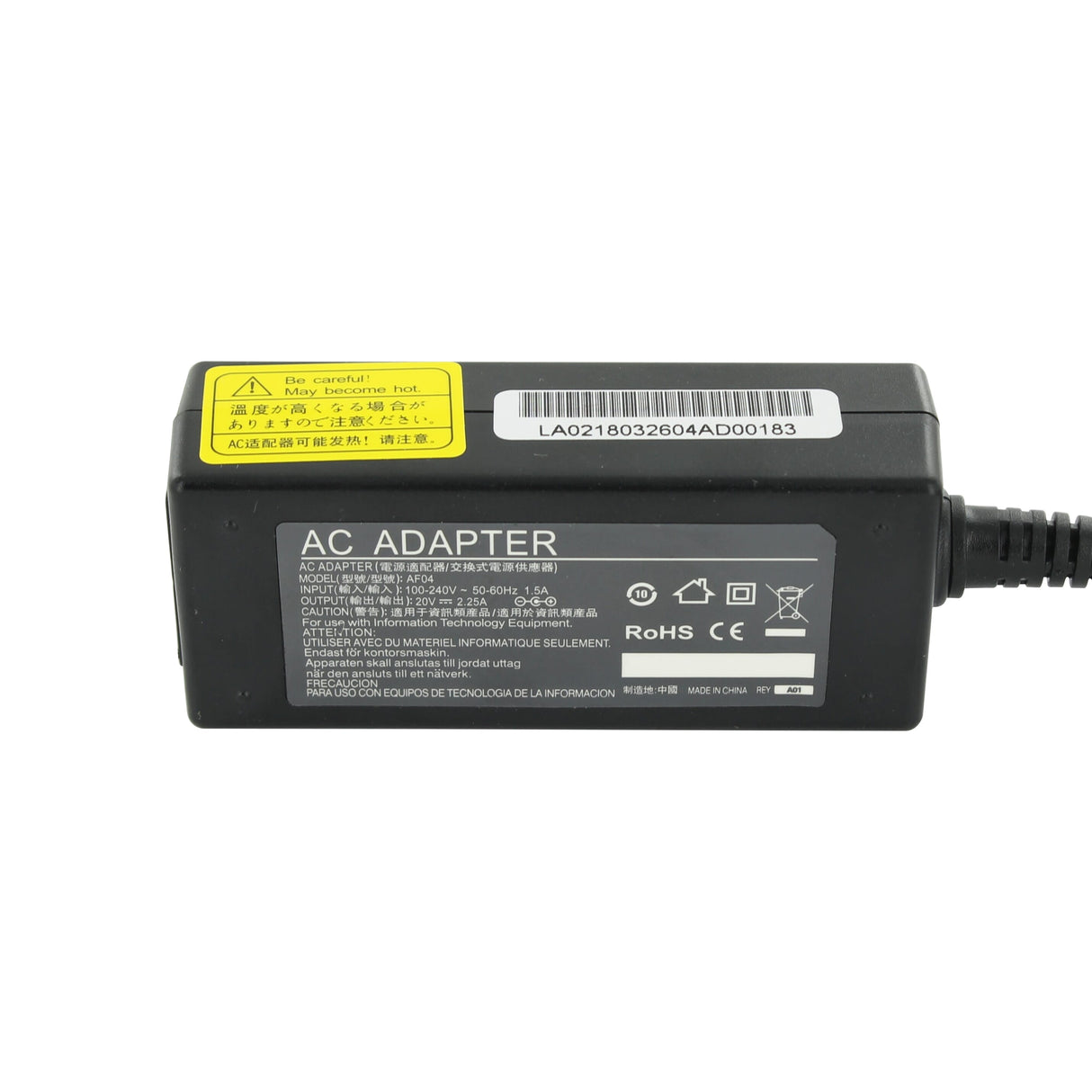 Adaptateur AC de Lenovo ordinateur portable 45W