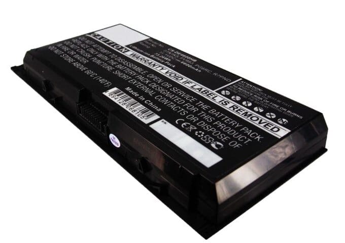 Batterie d'ordinateur portable de remplacement étendu 6600mAh
