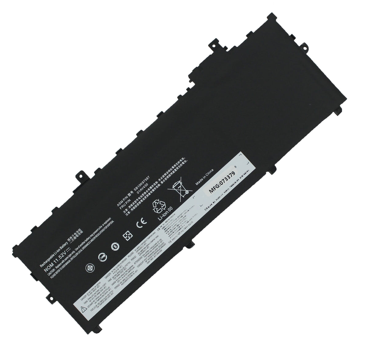 Batterie de remplacement pour ordinateur portable 4800mAh
