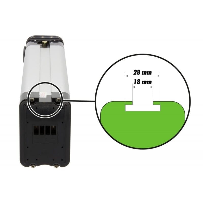 Phylion XH370-10J Batterie de vélo 36 37V 14AH Silverfish