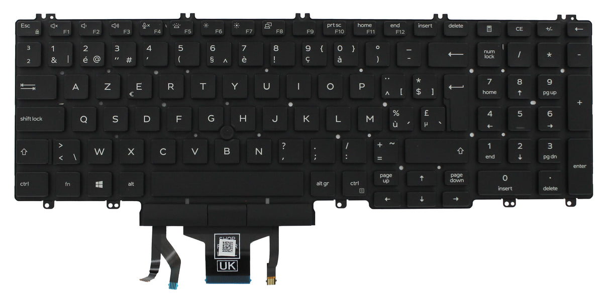 Dell ordinateur portable clavier Azerty be