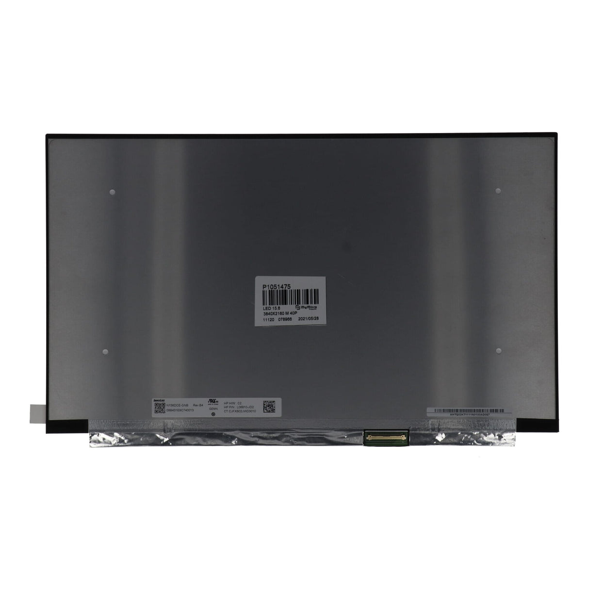 Écran LCD 15,6 pouces 3840x2160 mat 40pin EDP, IPS