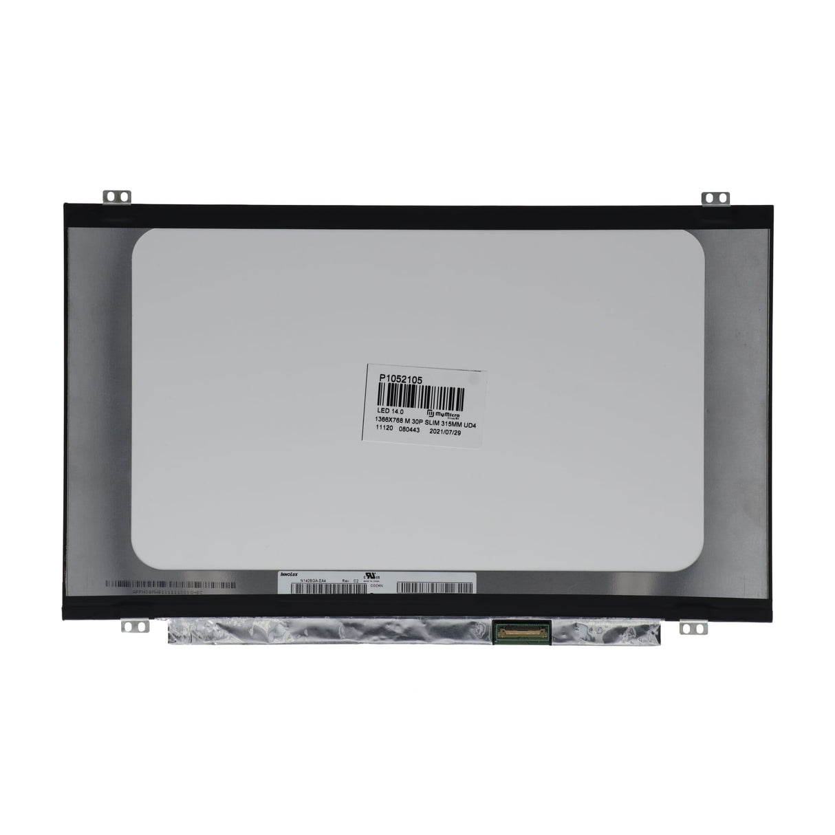 Écran LCD OEM 14,0 pouces 1366x768 mat 30 broches edp