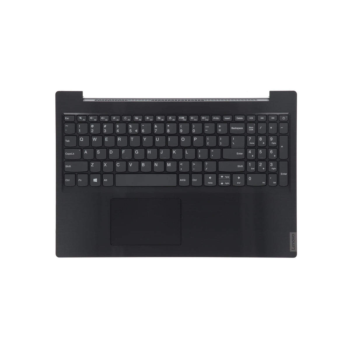Clavier d'ordinateur portable Lenovo qwerty us + capot supérieur - noir