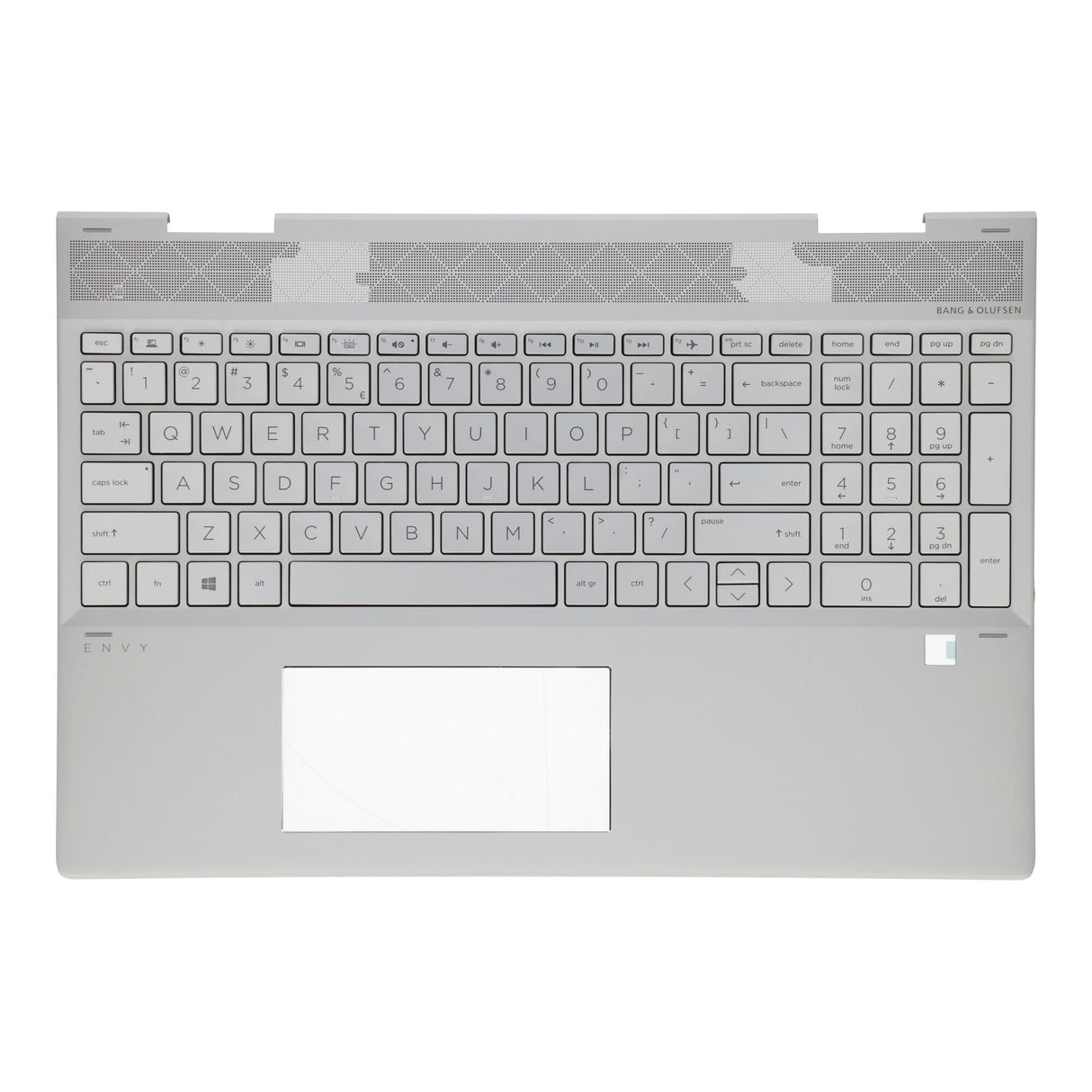 Clavier d'ordinateur portable HP Qwerty US + HOVER TOP - Silver