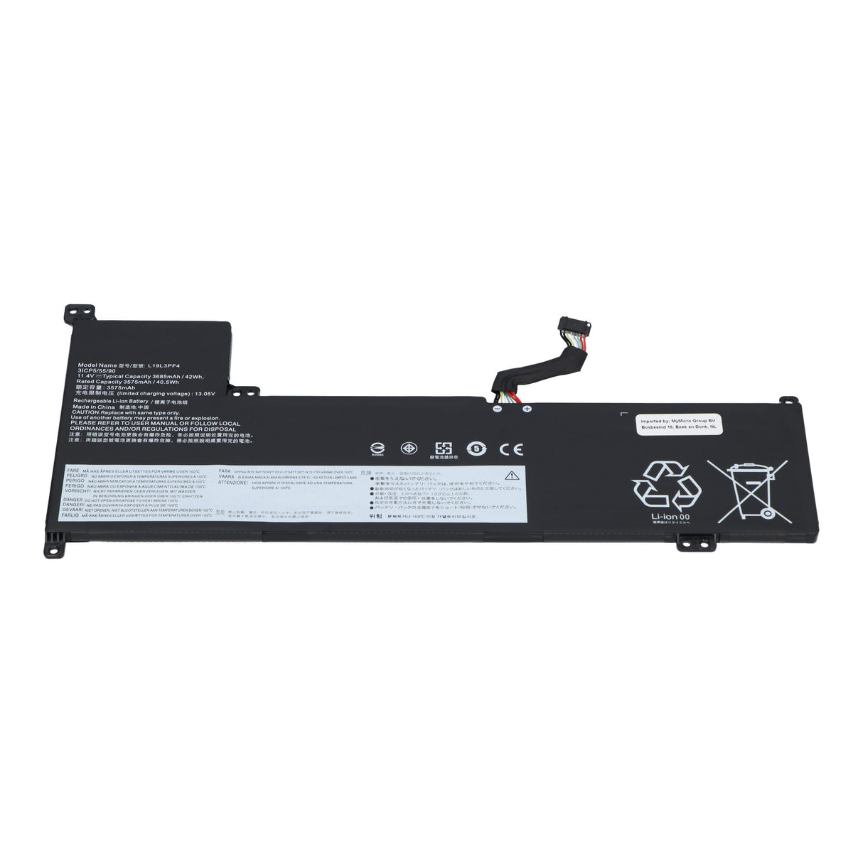 Batterie d'ordinateur portable Lenovo 3600 mah