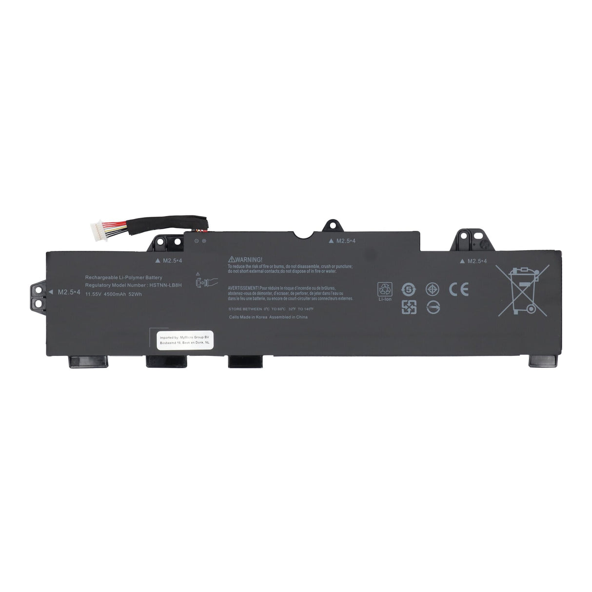 Pièces de remplacement Batterie de l'ordinateur portable 4400 mAh