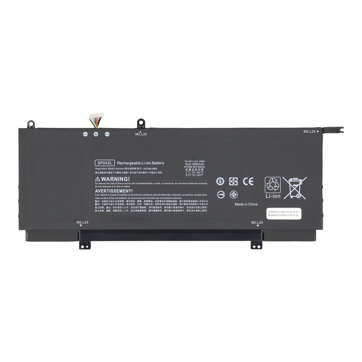 Pièces de rechange batterie d'ordinateur portable 3850 mah