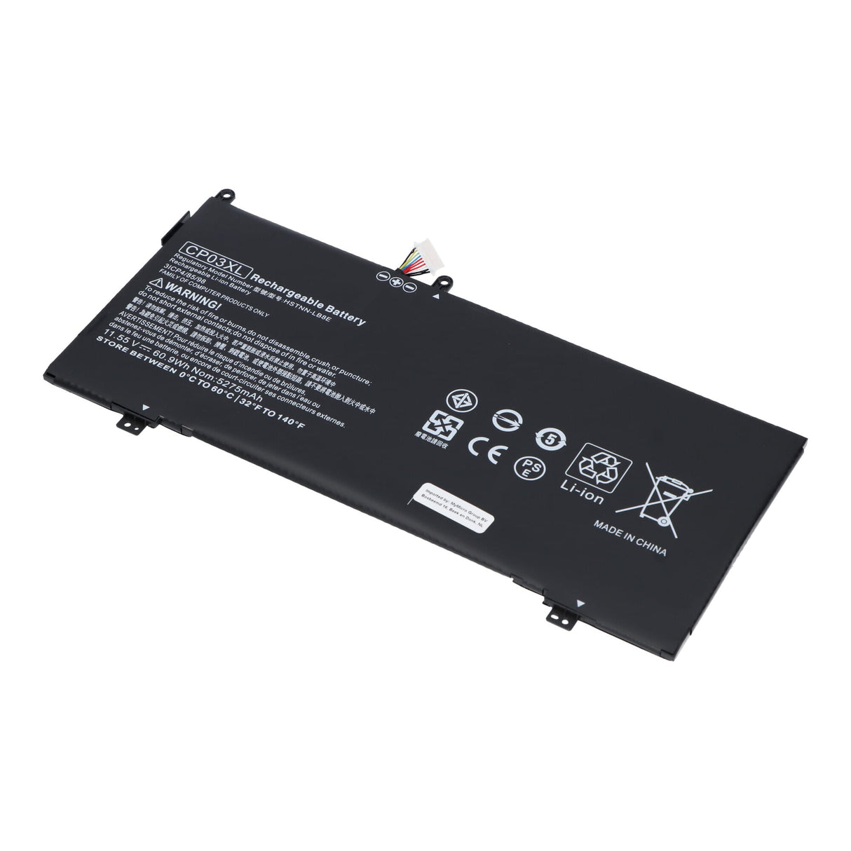 Batterie de remplacement pour ordinateur portable 4300 mah