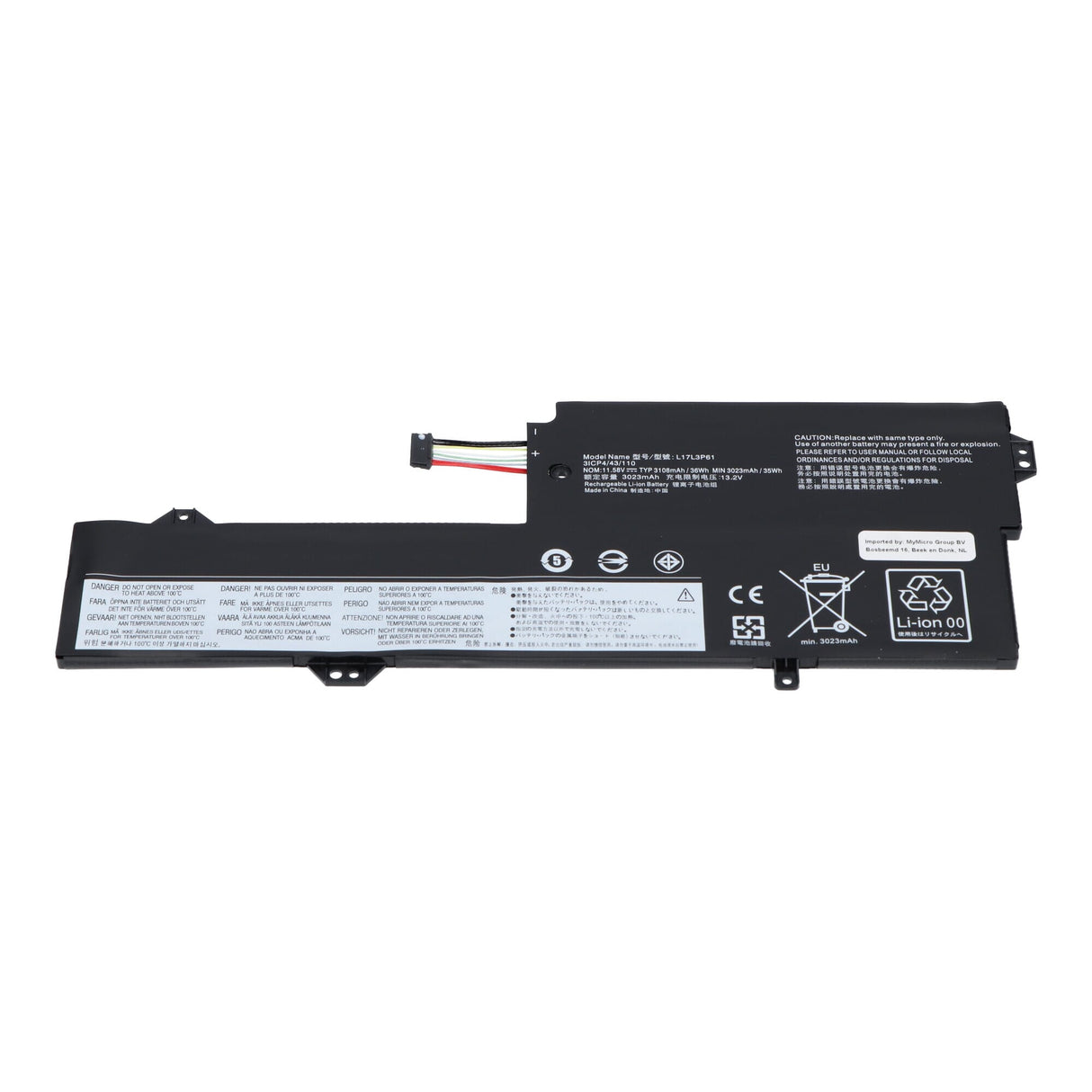 Batterie d'ordinateur portable Lenovo 3108 MAH