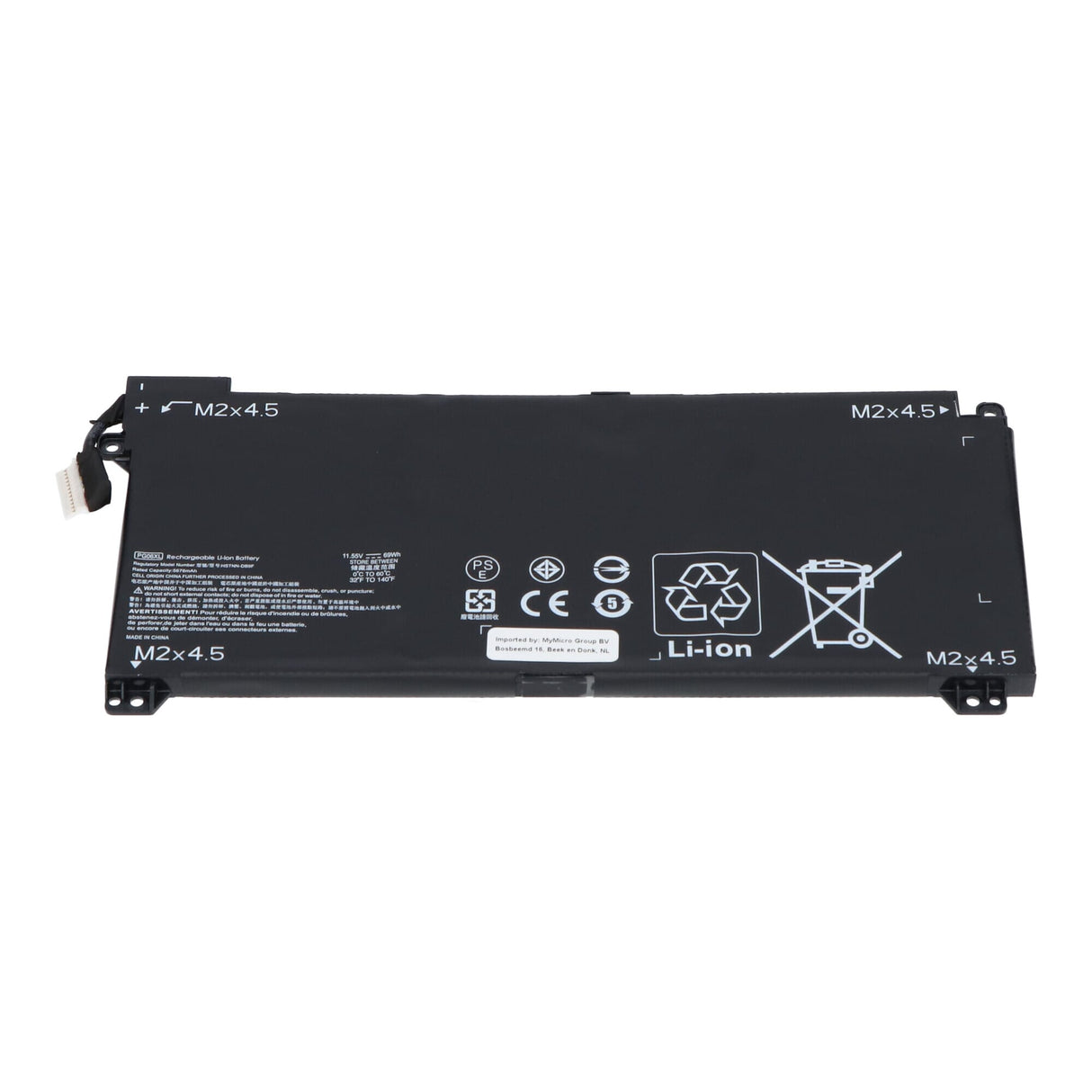 Pièces de rechange batterie d'ordinateur portable 5600 mah