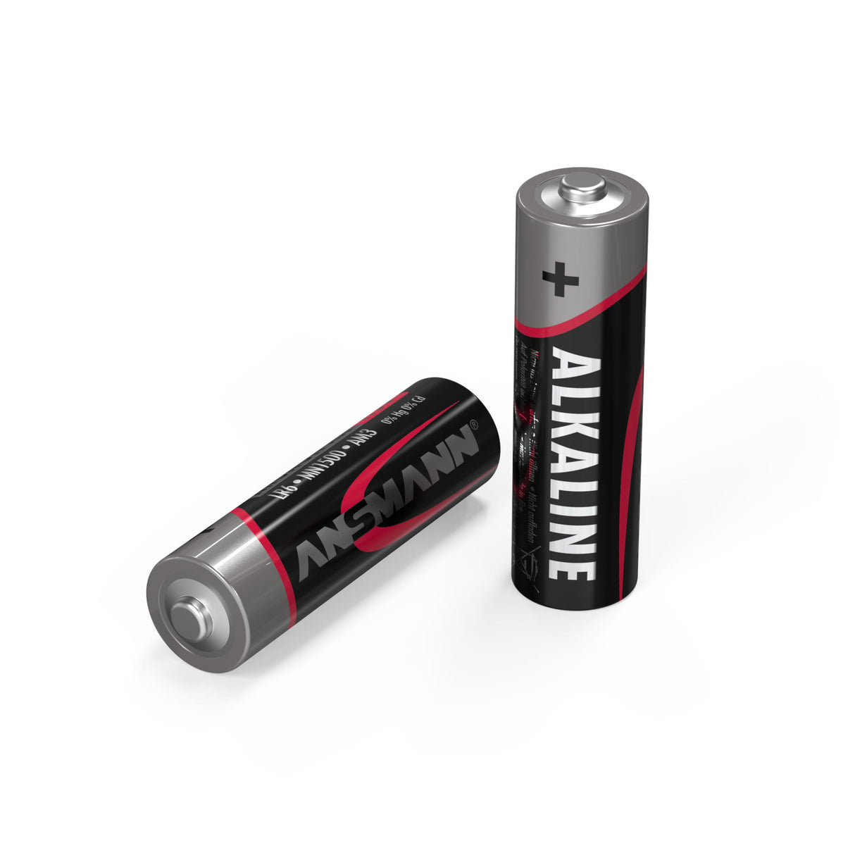 Ansmann pile alcaline mignon aa lr6 8 pcs. film rétractable