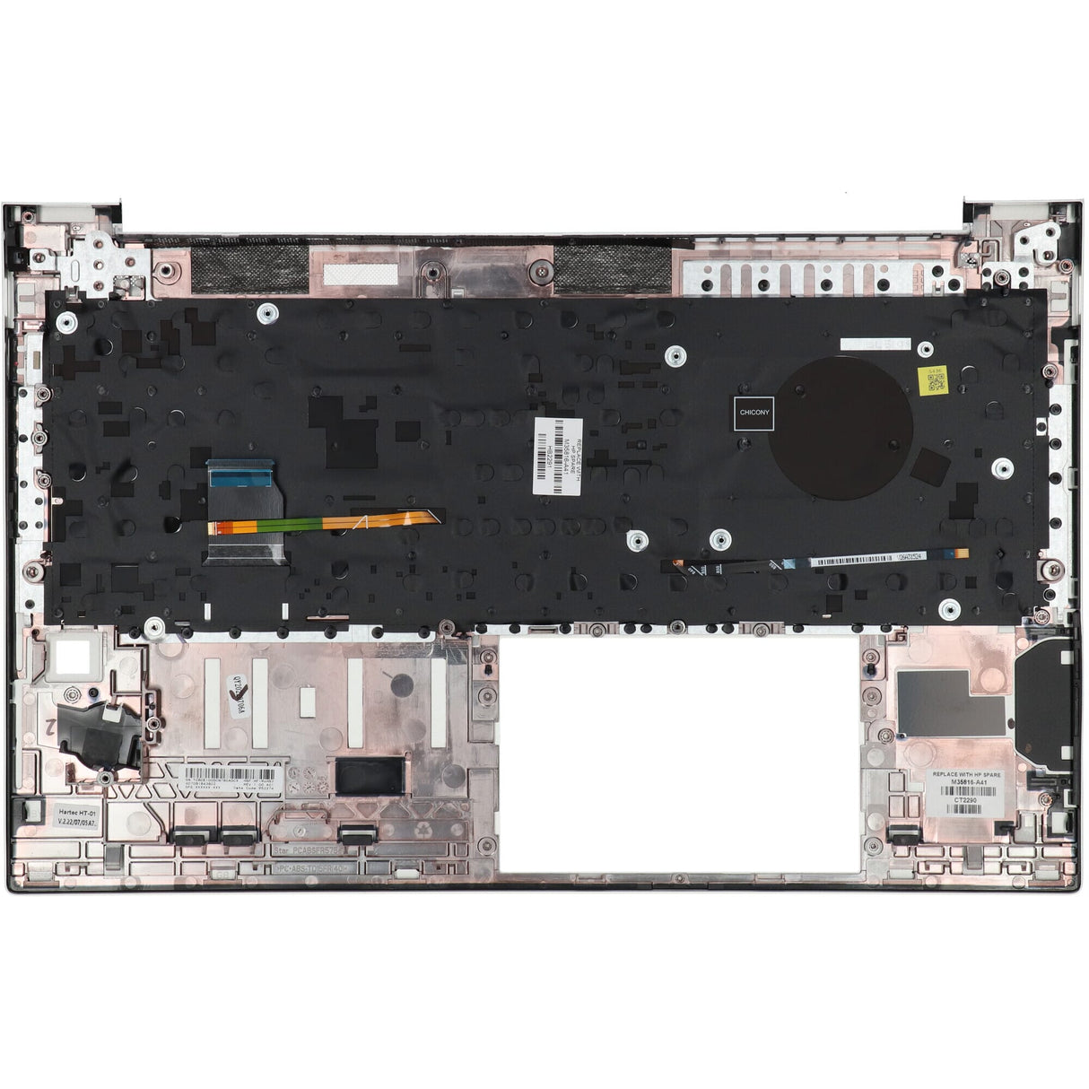 Ty clavier d'ordinateur portable hp azer be + capot supérieur, rétro-éclairé