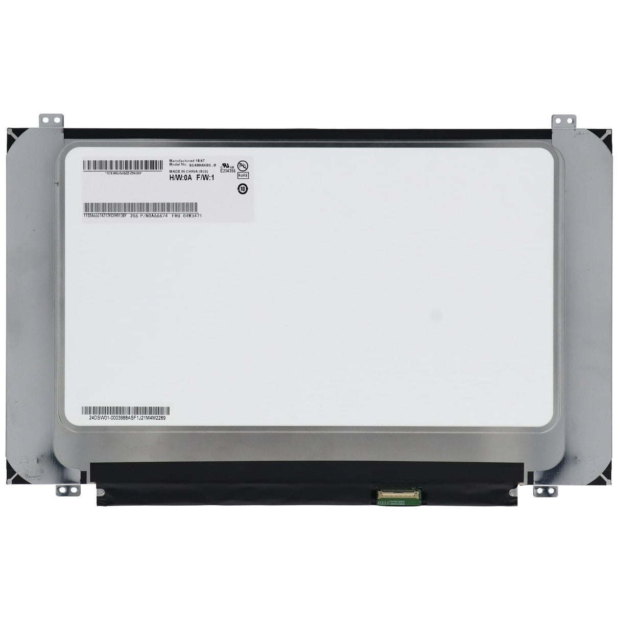 Écran LCD OEM 14,0 pouces 1920x1080 brillant 40 broches edp, ips, tactile
