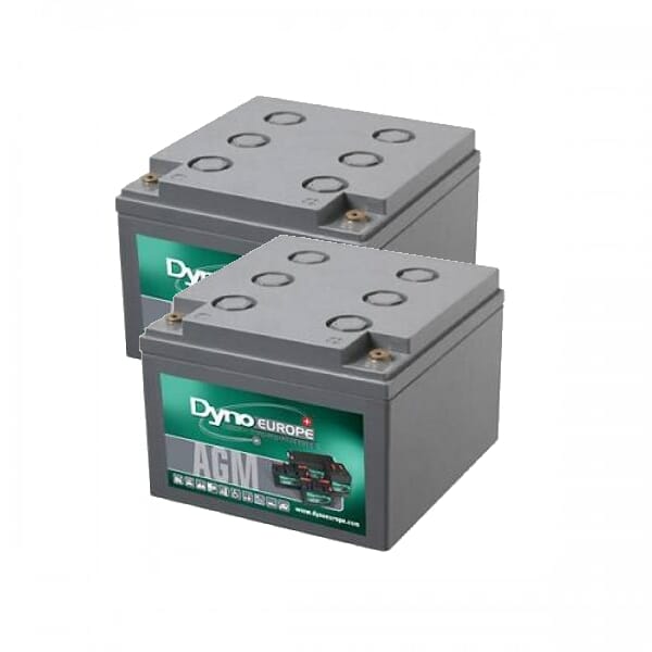 Kit de remplacement de batterie Dyno agm 12v 26ah (hors câbles)