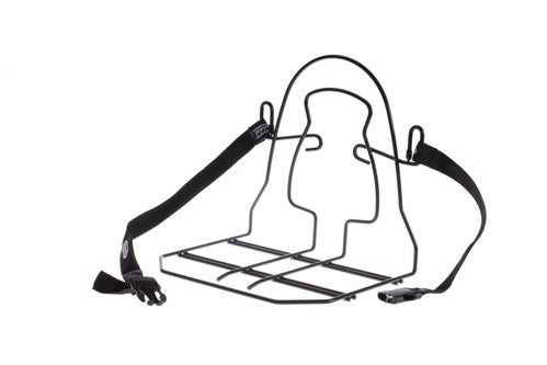 STECO Monkey-with à bagages Rider plus large avec une sangle de noir