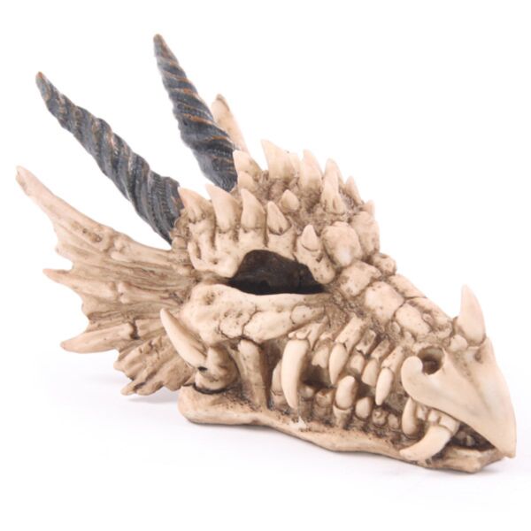 Tirelire crâne de dragon