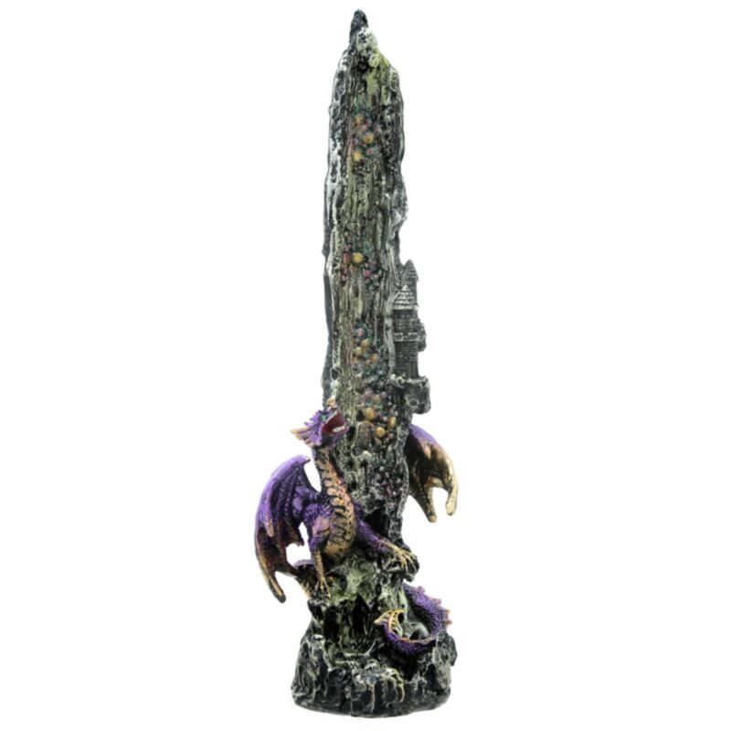 Porte encens sur pied cascade dragon