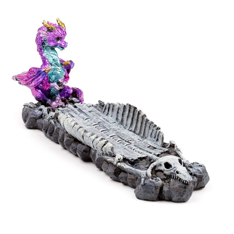 Porte-encens Elements bébé dragon squelette