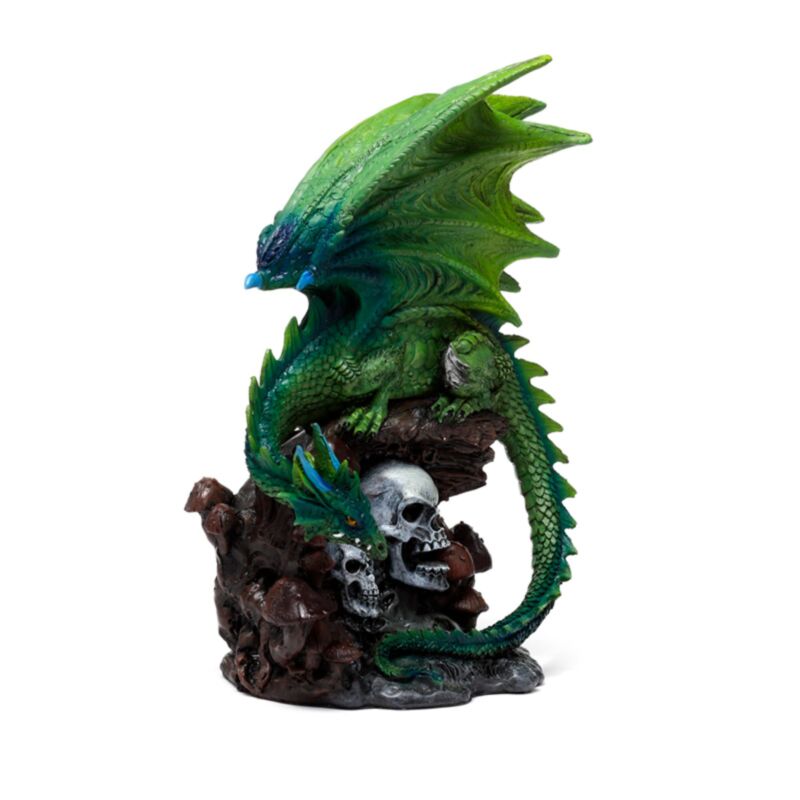 Cauchemar enchanté, esprit émeraude du dragon crâne de la forêt