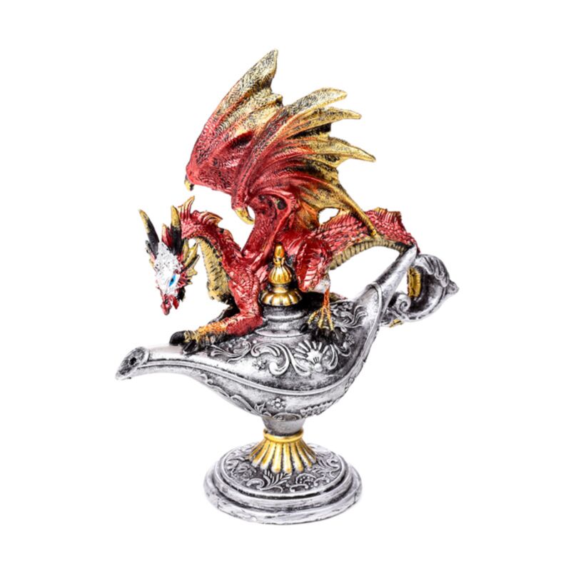 Légendes sombres protectrices du dragon de la lampe magique