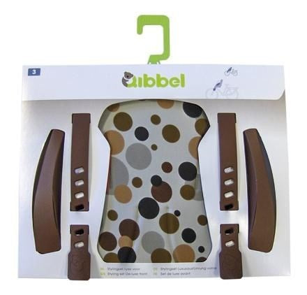 Qibbel ensemble de coiffure luxe derrière des points marron