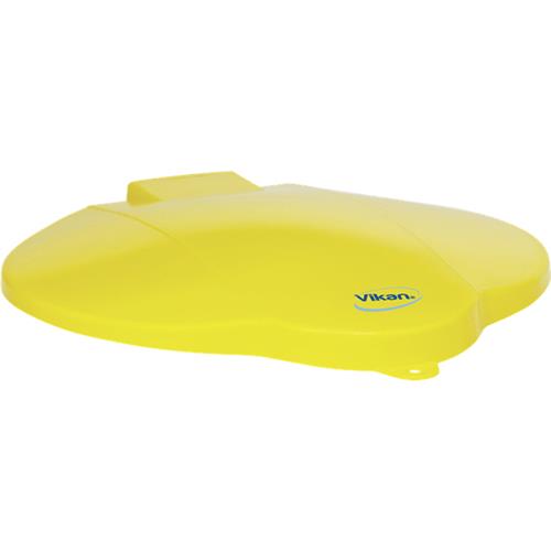 Couvercle de seau Vikan jaune 12 litres. avec bec verseur