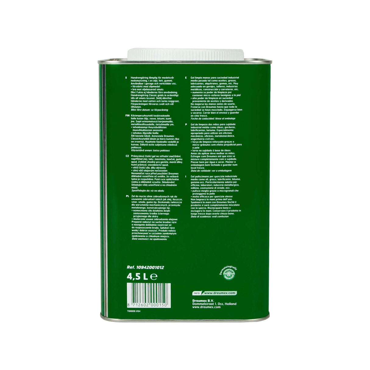 SOAP Dreumex peut rouge 4,5 LTR Classic