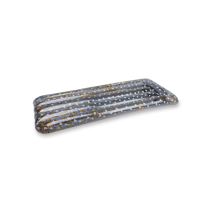 Fleur de marguerite | matelas pneumatique de luxe bleu