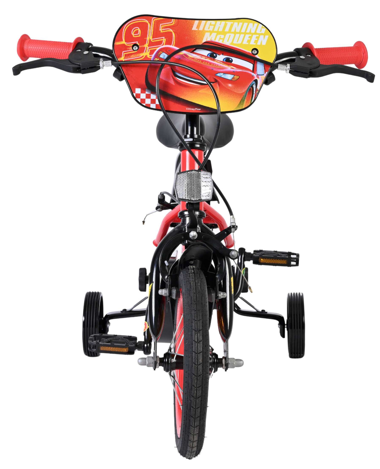 Disney autos Disney Cars Vélo pour enfants - garçons - 12 pouces - deux freins à main