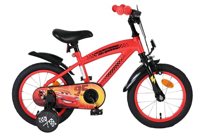 Disney autos Disney Cars vélo enfant - garçons - 14 pouces - rouge