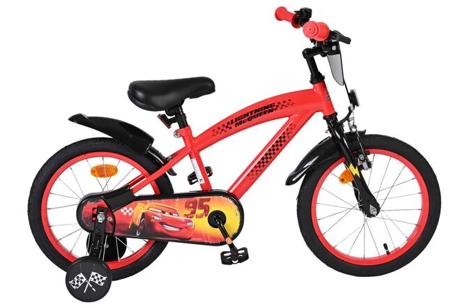 Disney autos Disney Cars vélo enfant - garçons - 16 pouces - rouge