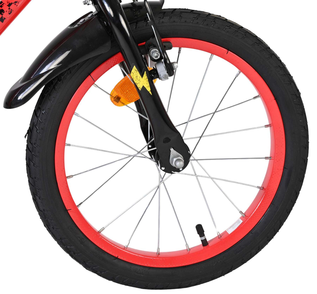 Disney autos Disney Cars vélo enfant - garçons - 16 pouces - rouge
