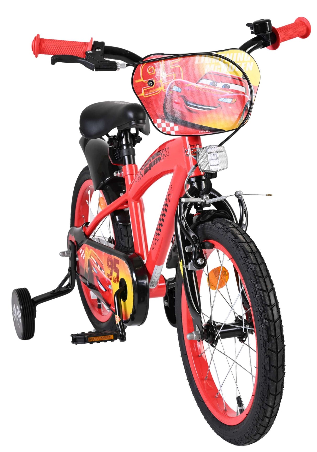 Disney autos Disney Cars vélo enfant - garçons - 16 pouces - rouge