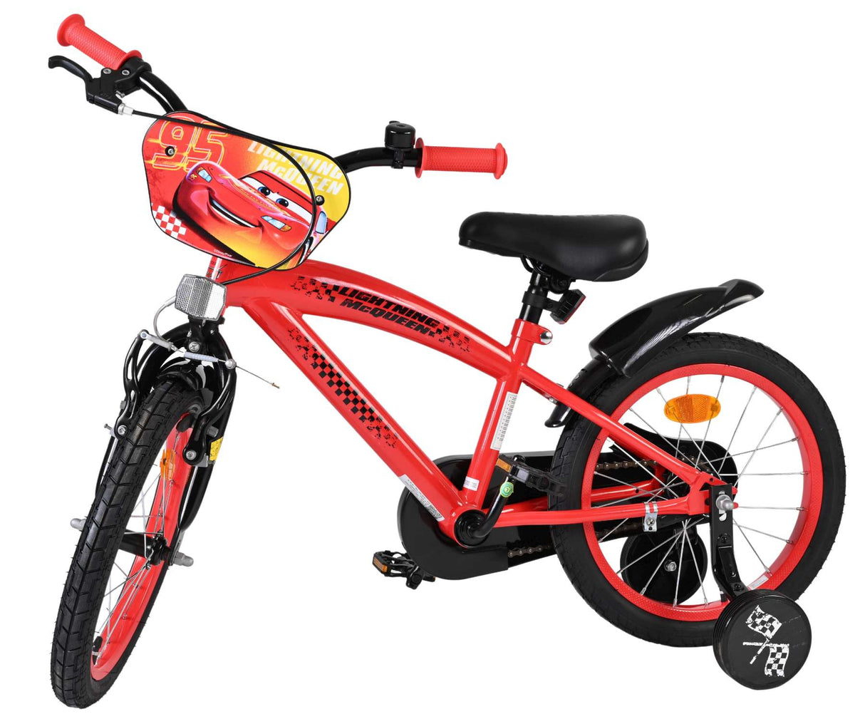 Disney autos Disney Cars vélo enfant - garçons - 16 pouces - rouge