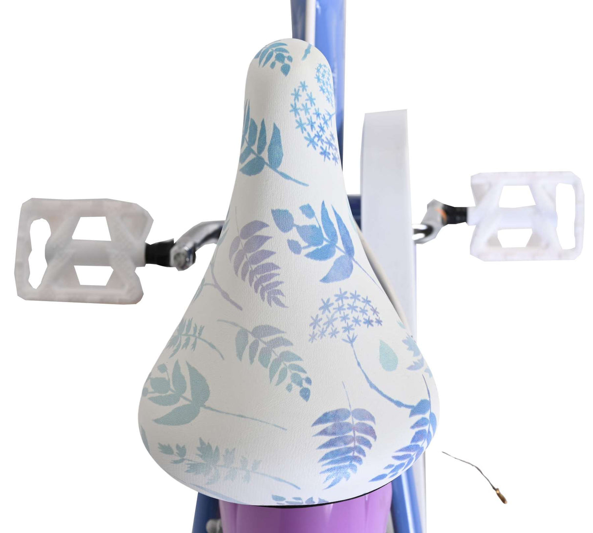 Vélo enfant Volare Disney Frozen 2 - filles - 14 pouces - bleu violet - deux freins à main