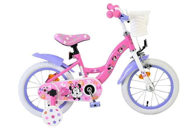 Disney Minnie la plus mignonne de tous les temps ! vélo pour enfants - filles - 14 pouces - rose