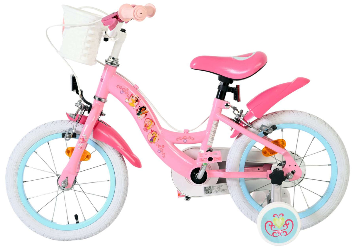 Disney Princess Disney Princess Vélo pour enfants - filles - 14 pouces - rose - deux freins à main