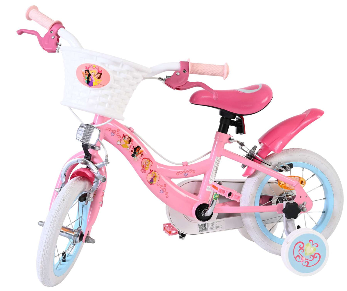 Disney Princess Disney Princess Vélo pour enfants - filles - 12 pouces - rose - deux freins à main