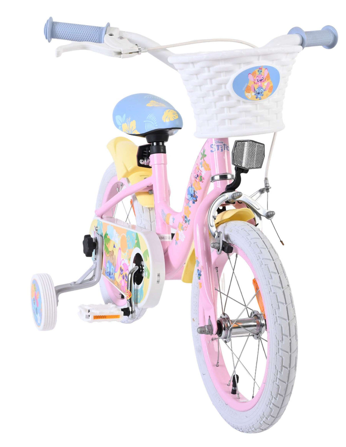 Vélo enfant Stich Disney Stitch - filles - 14 pouces - rose