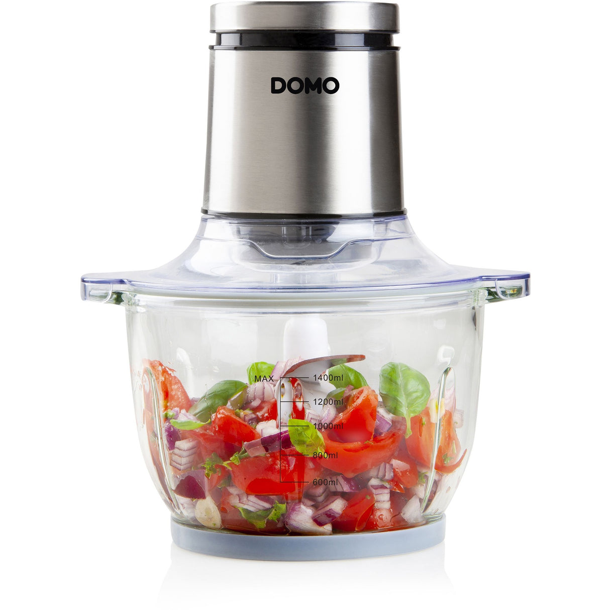 Maxi hachoir Domo do9244mc avec bol en verre