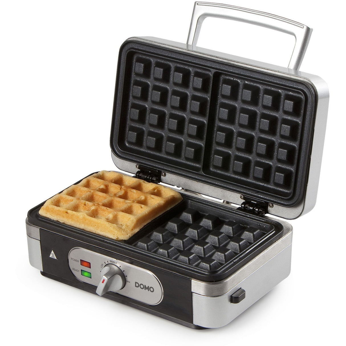 Machine à snacker Domo 3-en-1 : croque-gaufre-grill do9136c