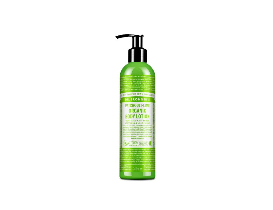 Lotion pour le corps Dr. Bronner's - patchouli citron vert - 245ml