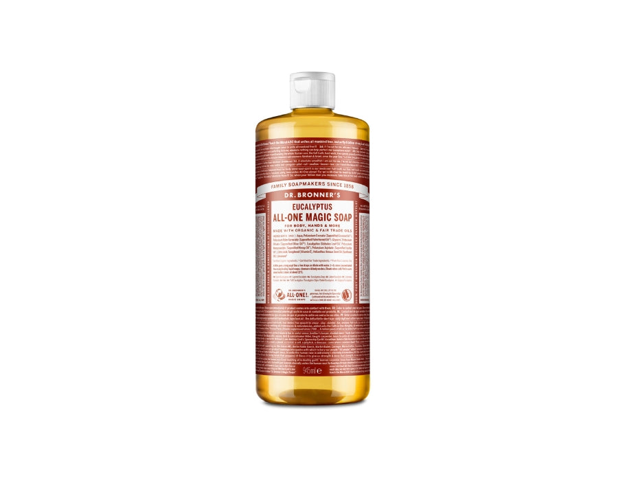 Dr. Bronner's Liquid Soap - Pure Castille - Eucalyptus - 945 ml