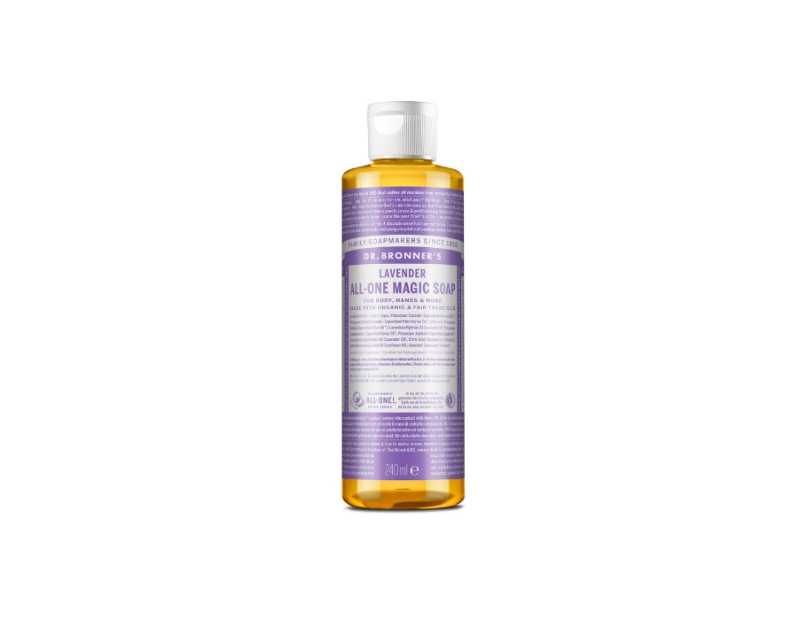 Savon liquide Dr. Bronner's - Castille pure - lavande - 240 ml