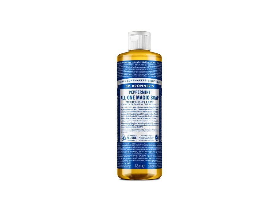 Dr. Bronner's vloeibare zeep - castille pure - poivre - 475 ml